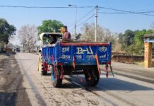 जिले में कार्यवाही के बाद भी नहीं थमा अवैध रेत परिवहन